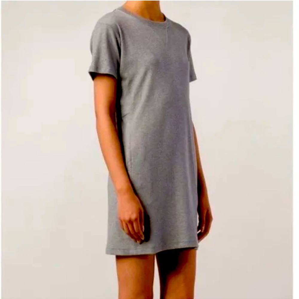 THEORY || Ranmire Gray Knit T-Shirt Dress. Sz. S